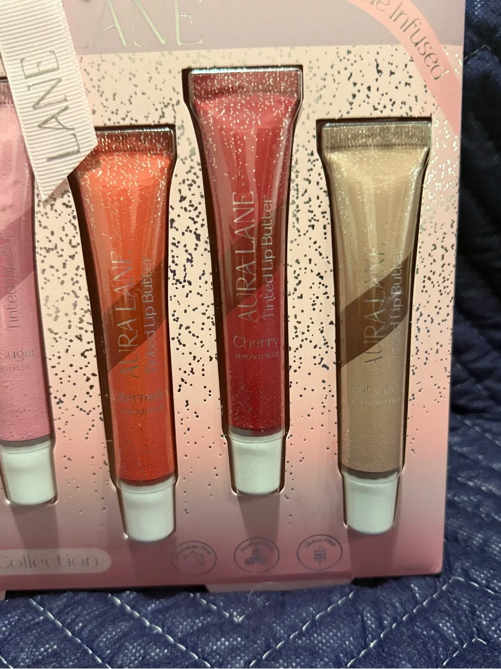 Sweet Tint Lip Gloss Set — Pink, Peach, Orange, Red, Nude